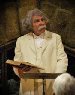 Portrait of Mark Twain